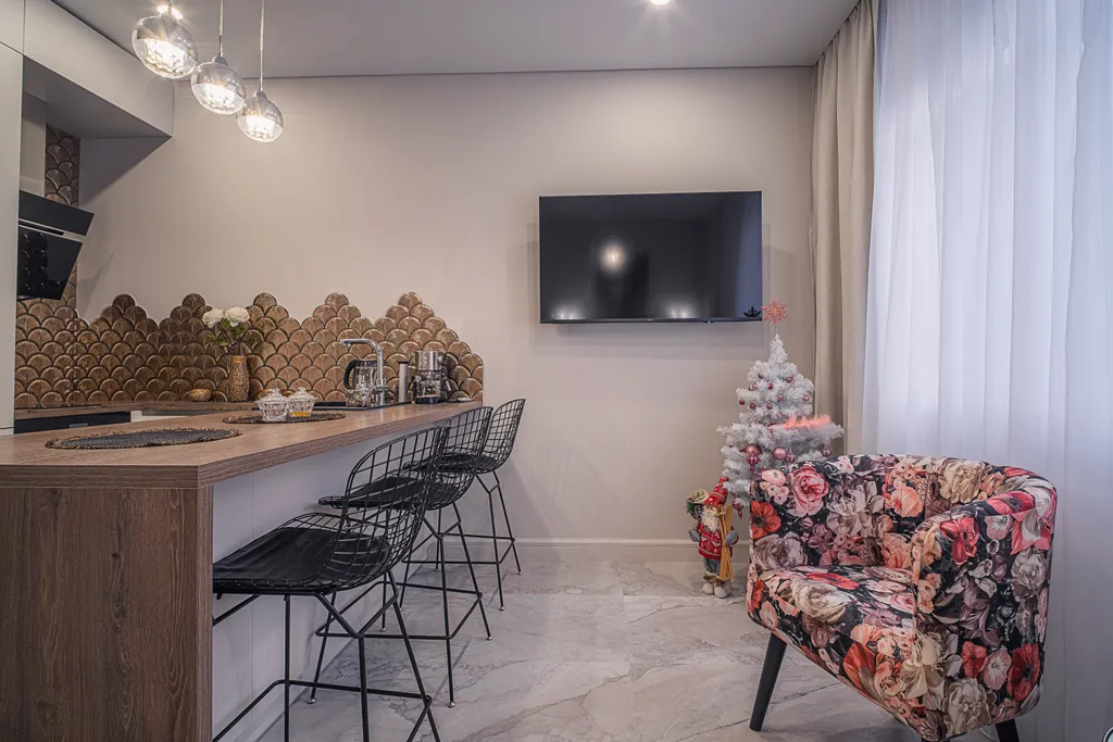 Новый апартамент Сказка, центр туризма, остров Канта