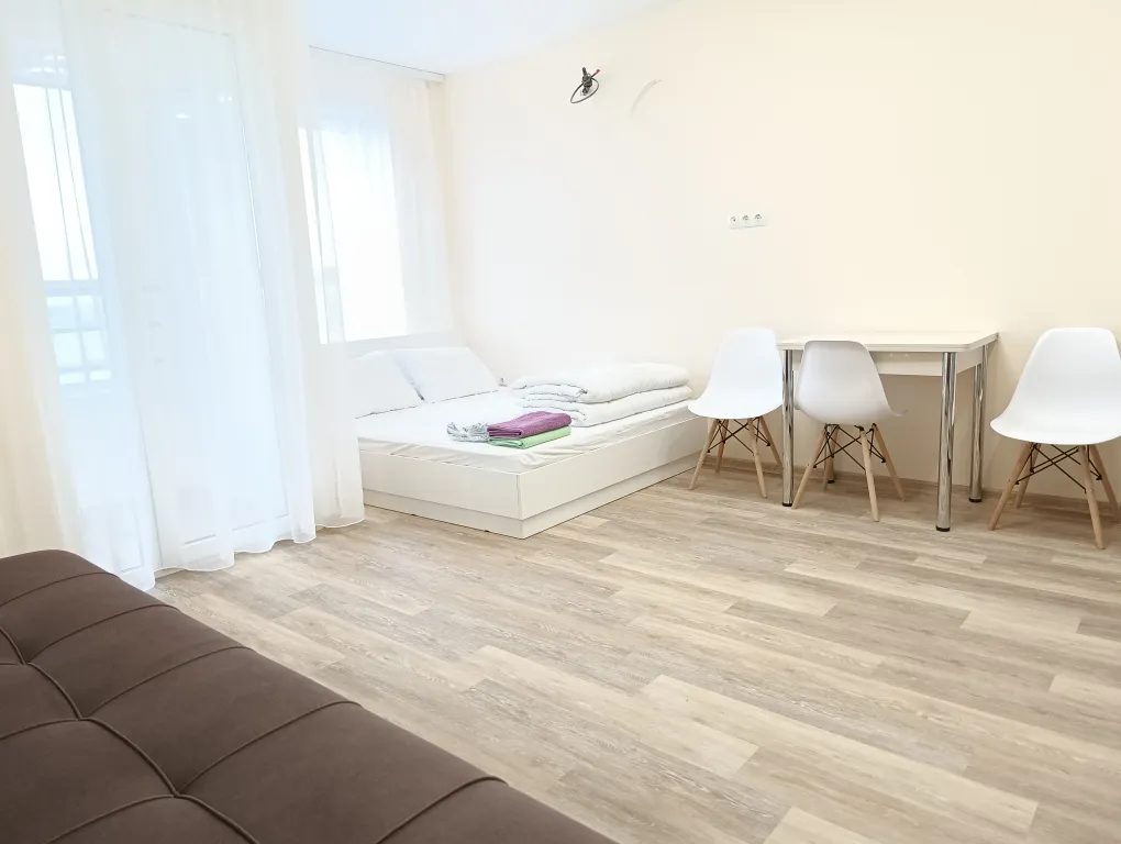 Квартира у аквапарка с красивым видом