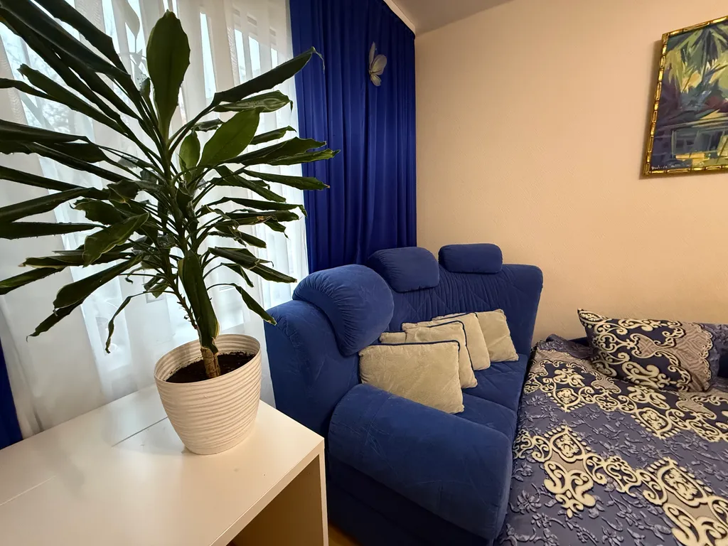 Комната в Карибском стиле в трехкомнатной квартире