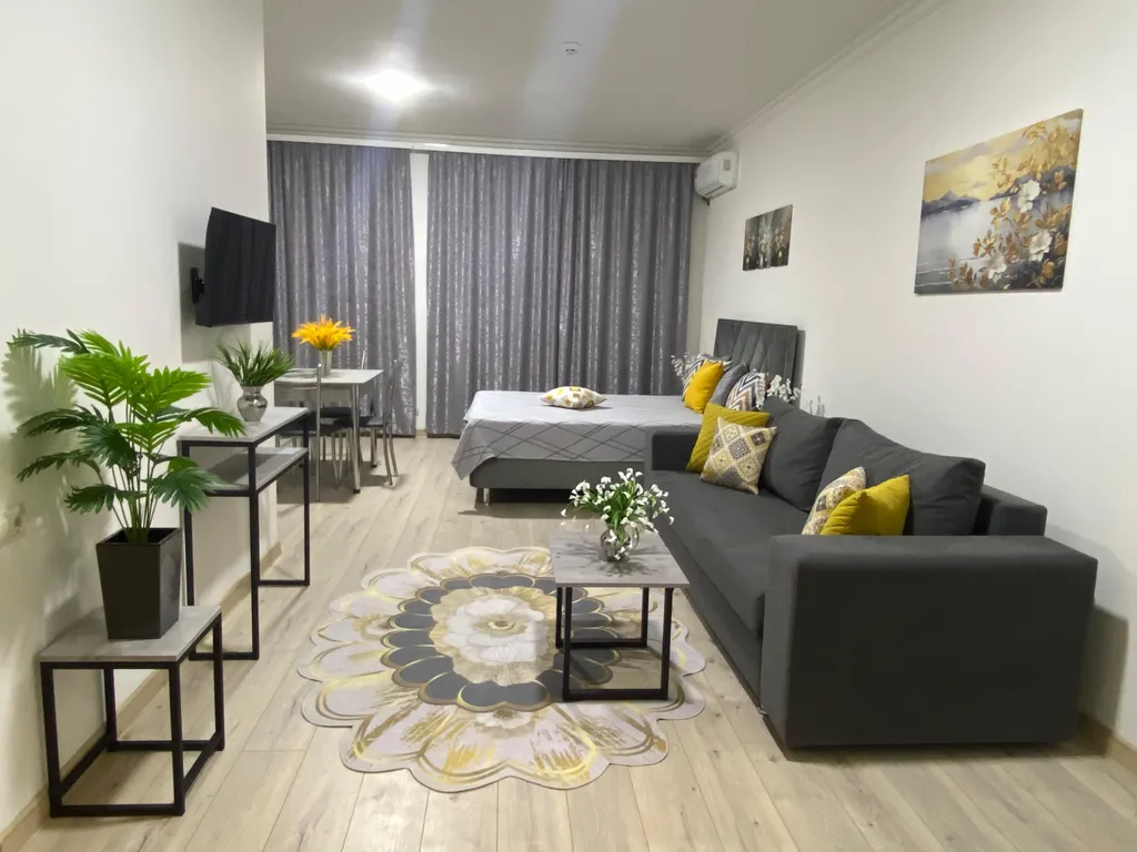 Квартира Студия 4-местный Люкс недалеко от центра Грозного — аренда посуточно в Грозный