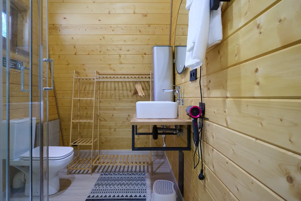 Коттедж Коттедж Уютное шале с 1 спальней + гостиная с кухней и ванной комнатой — Мезмай