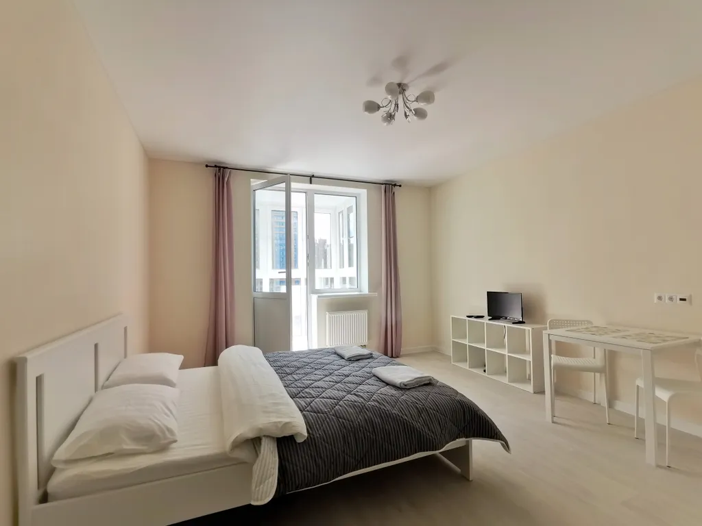 Новая стильная студия рядом с м. Новокосино