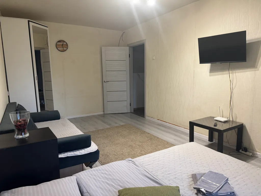 Двухкомнатная квартира с балконом