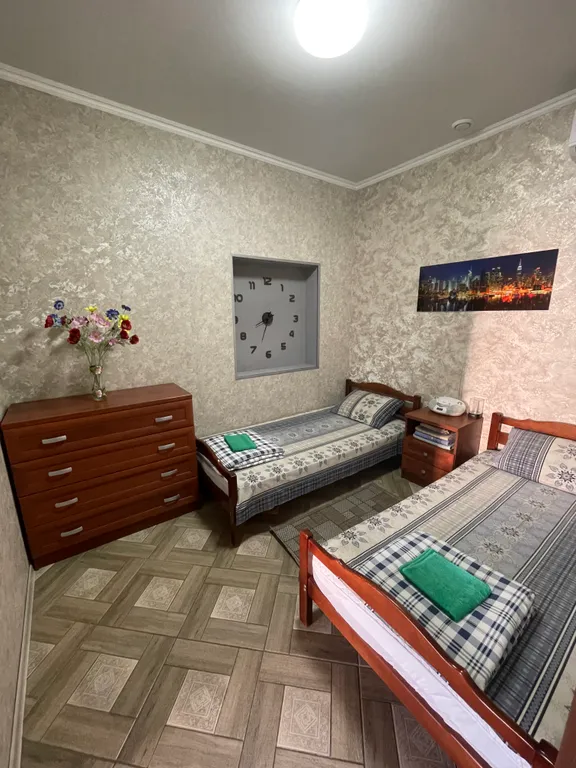 Квартира Однокомнатная квартира 2 на первом этаже двухэтажного дома — Темрюк