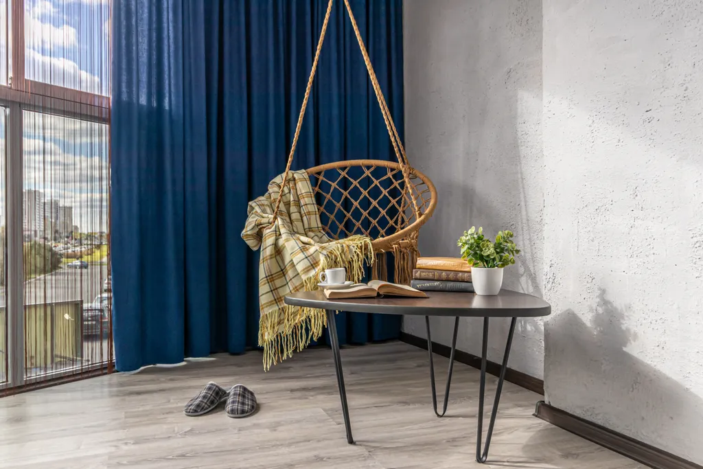 Уютная квартира с камином