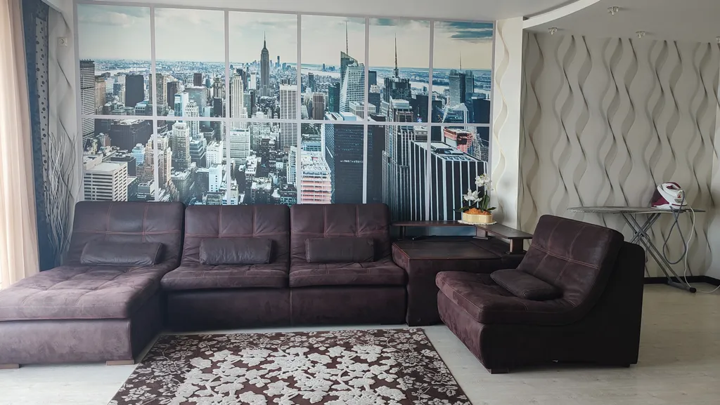 Квартира с евро-ремонтом и видом на море