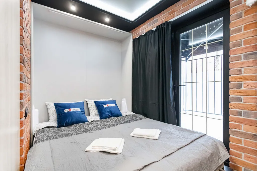 Квартира Квартира в стиле лофт с большой лоджией у метро Орехово — Москва