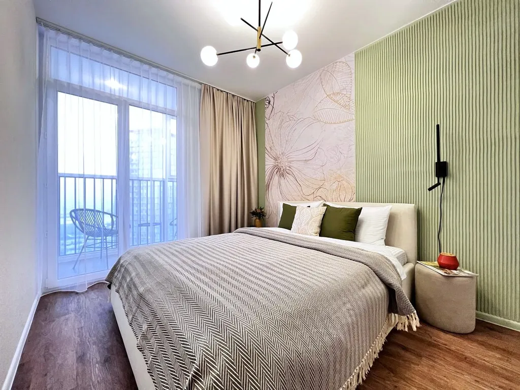 Квартира Квартира Видовая трешка с теплой лоджией у аквапарка — Новосибирск