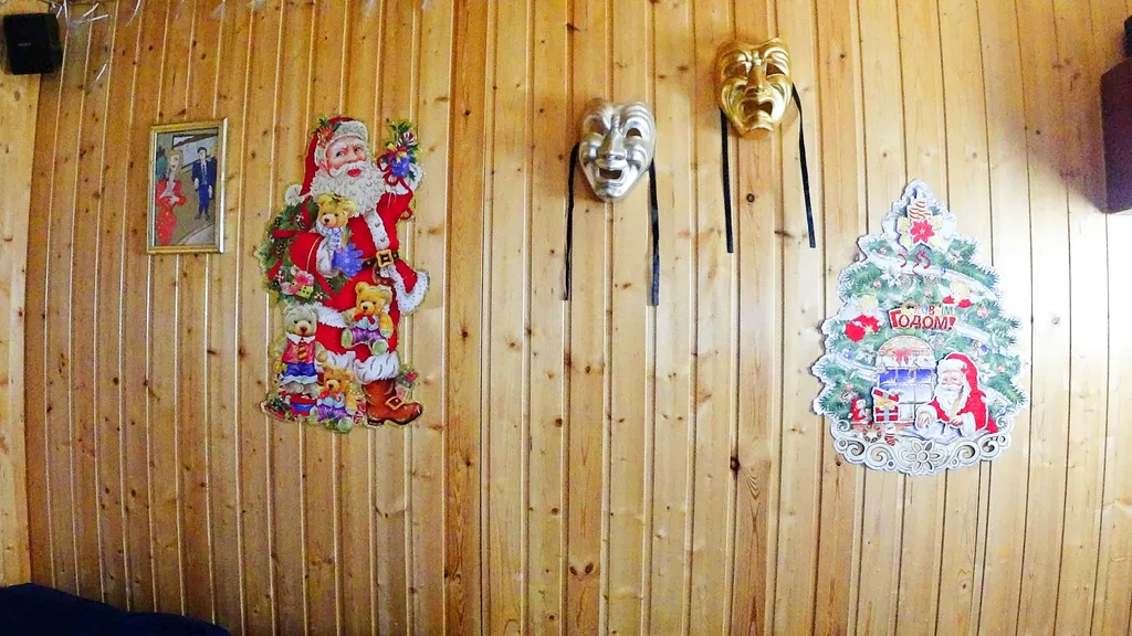 Остров Аннушки - уютные домики у реки