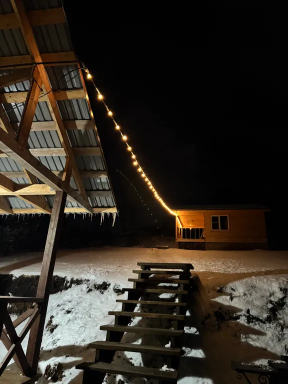 Уютный дом с баней