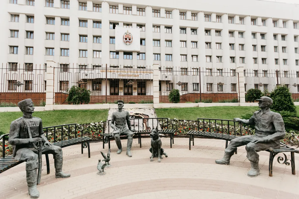Квартира Стильная квартира на центральной площади Горького со всеми удобствами и видом — Нижний Новгород