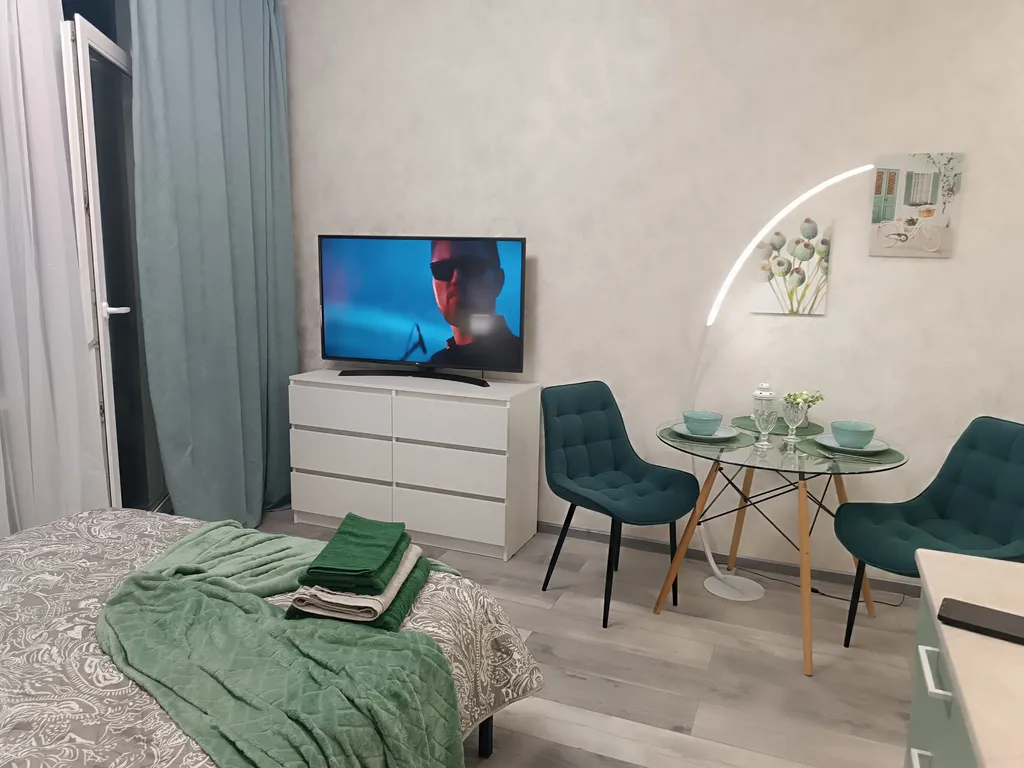 Квартира Потрясающая студия Кудрово, м. Дыбенко — аренда посуточно в Кудрово