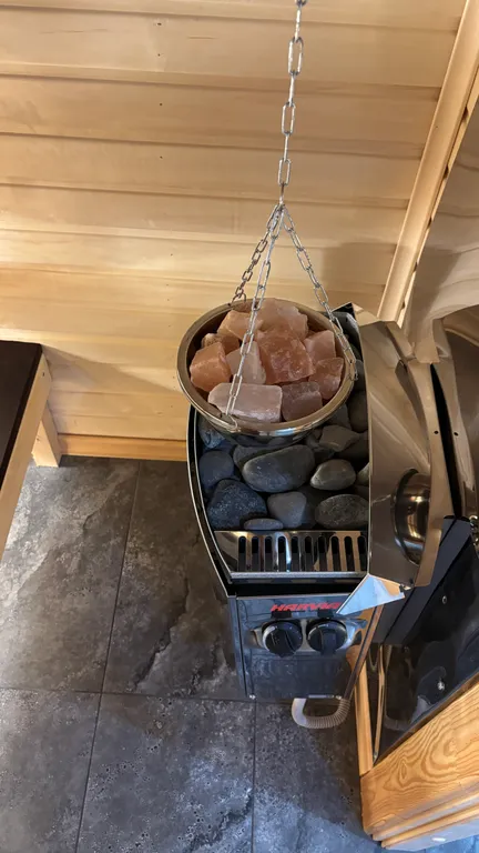 Дом у озера с бесплатной сауной