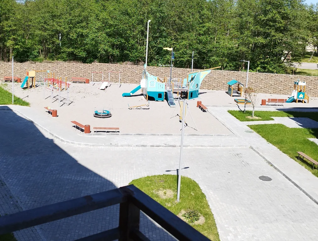 Уютная квартира с хорошим ремонтом в новом доме у моря