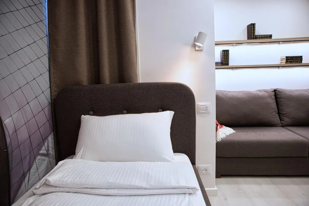 Апартамент на четверых с внутренним двориком