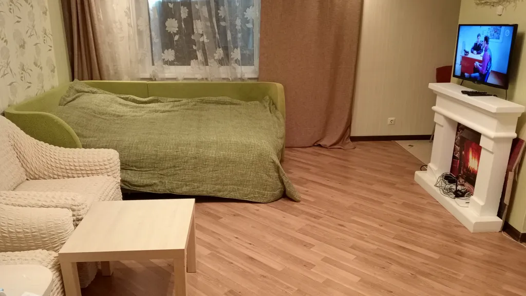 Уютная просторная светлая чистая двухкомнатная квартирка