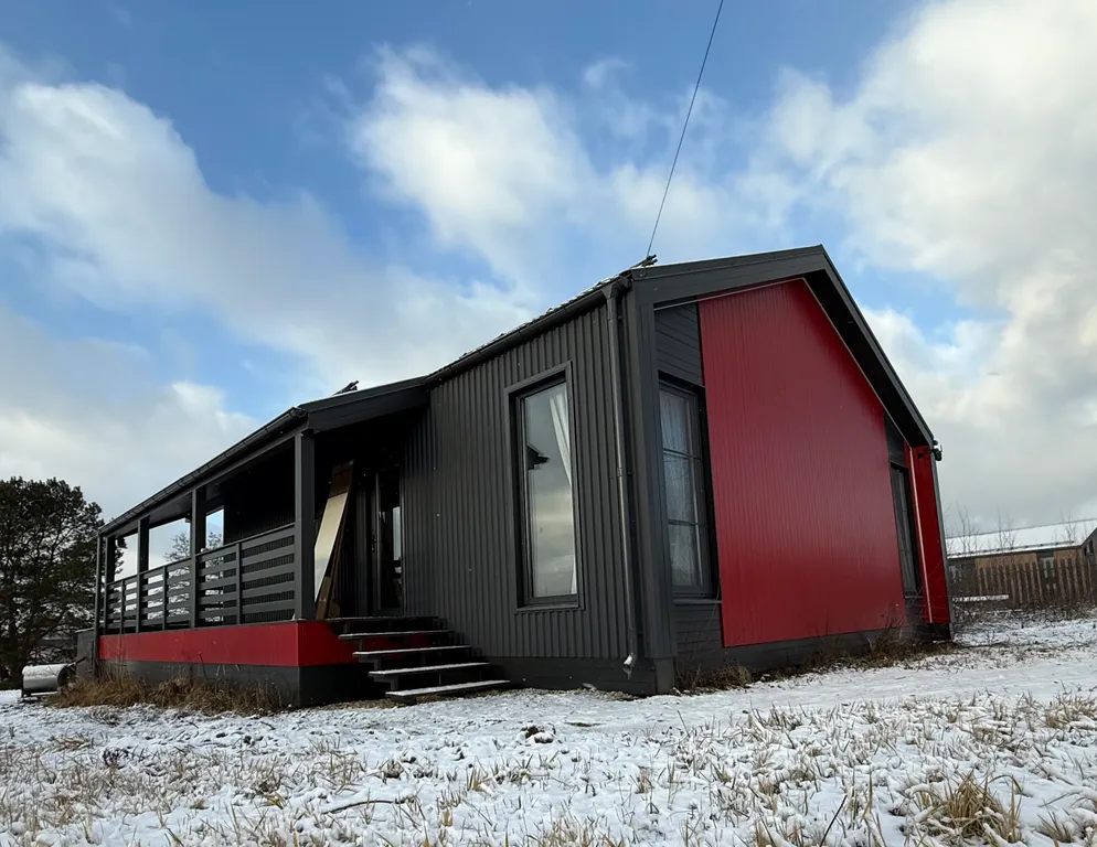 Коттедж Коттедж Новый, тёплый барнхаус с сауной и купелью — Проводник