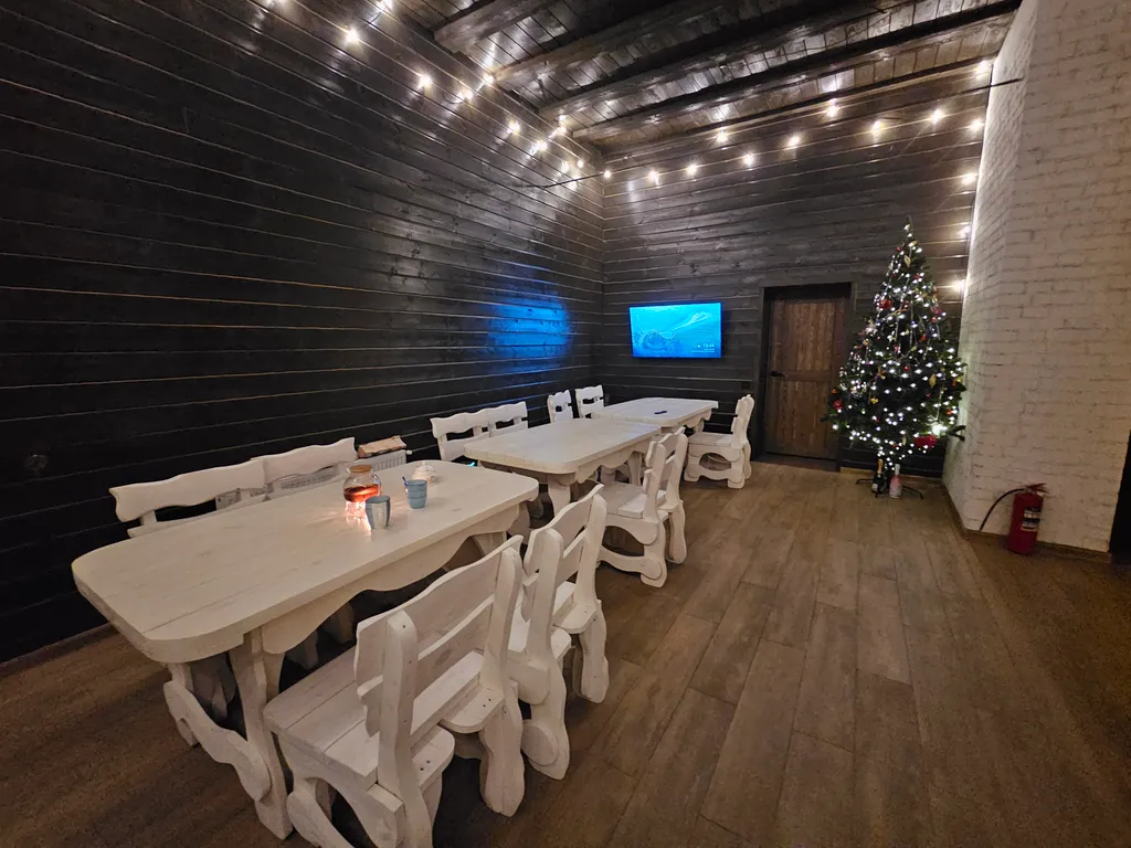 Дом с баней и камином для большой компании