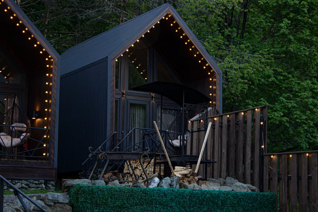 Коттедж Коттедж Барнхаус — Архыз