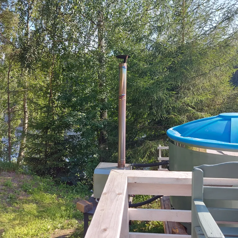 Коттедж Дом в Карелии с видом на реку — Нурмойла