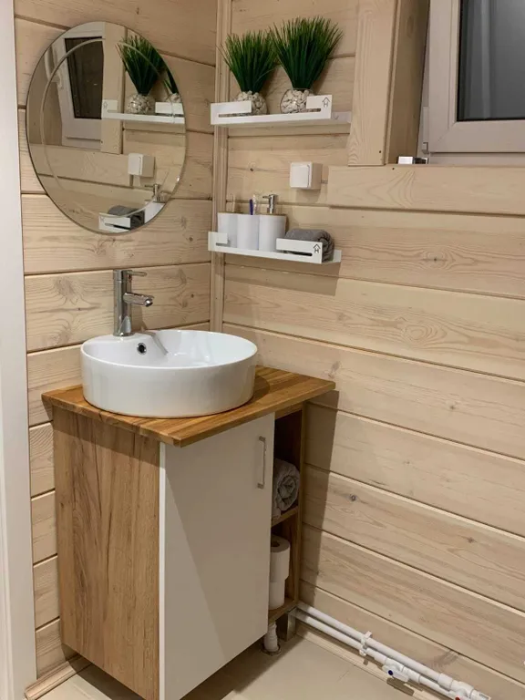 Уютный дом с чаном Эко дуб