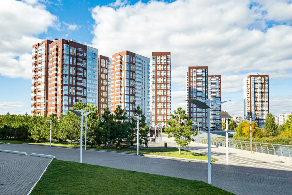 Апартаменты на 18 этаже в ЖК Аквамарин с видом на реку