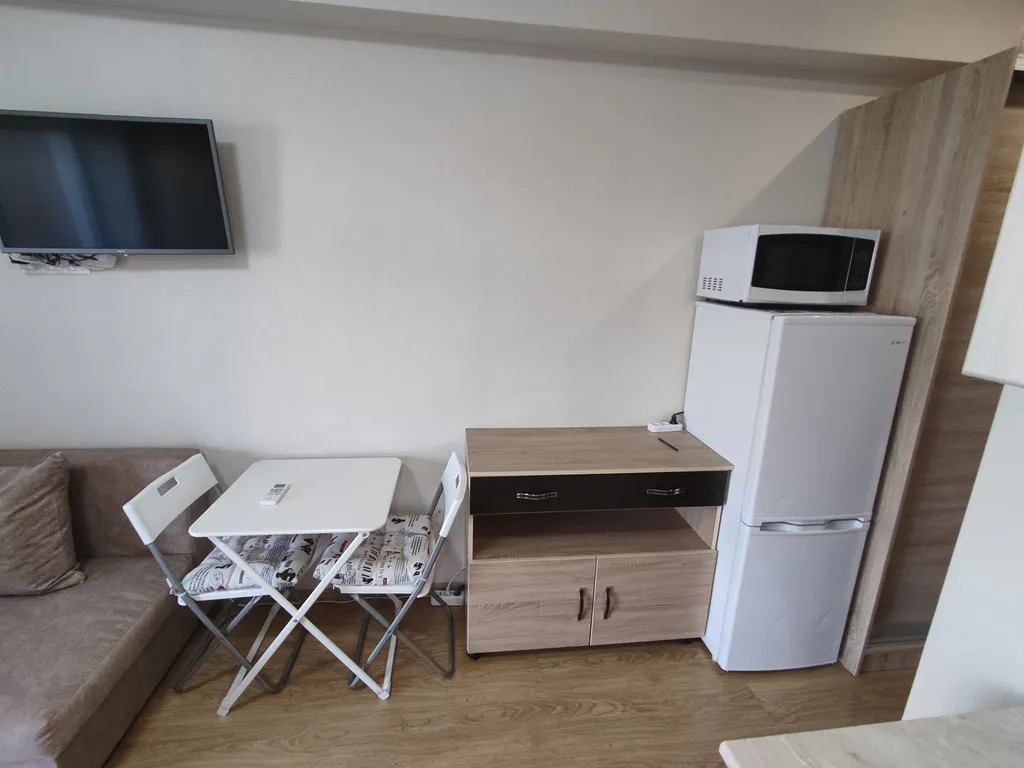 Уютная квартира-студия на самом берегу Черного моря в элитном ЖК