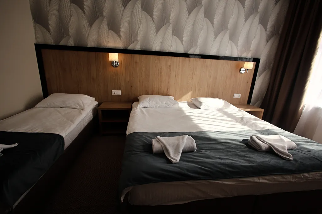 Семейный номер в отеле. 800м от М-4