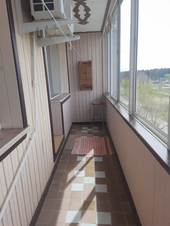 Очень теплая уютная квартира с видом на Ладогу