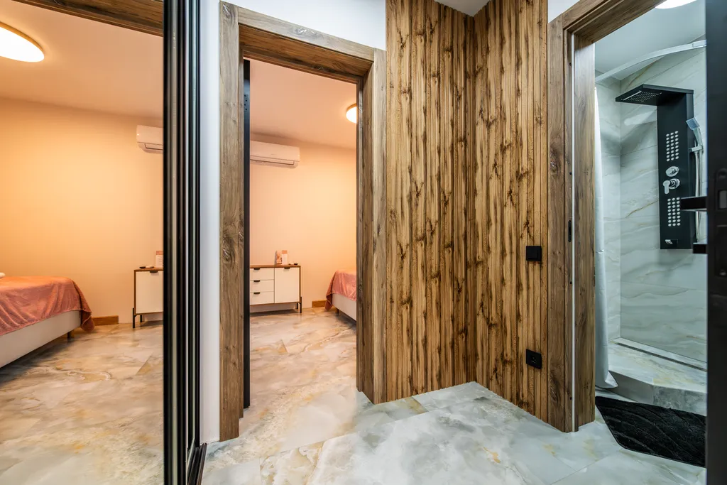 Апартаменты Woodland дизайн-оазис с двориком для 4 гостей