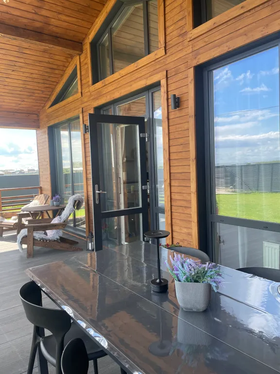 Гостевой домик в стиле барн хаус