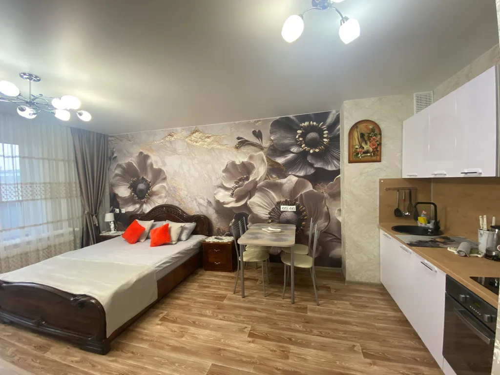 Квартира Квартира Уютная студия в центре на берегу Енисея — Красноярск