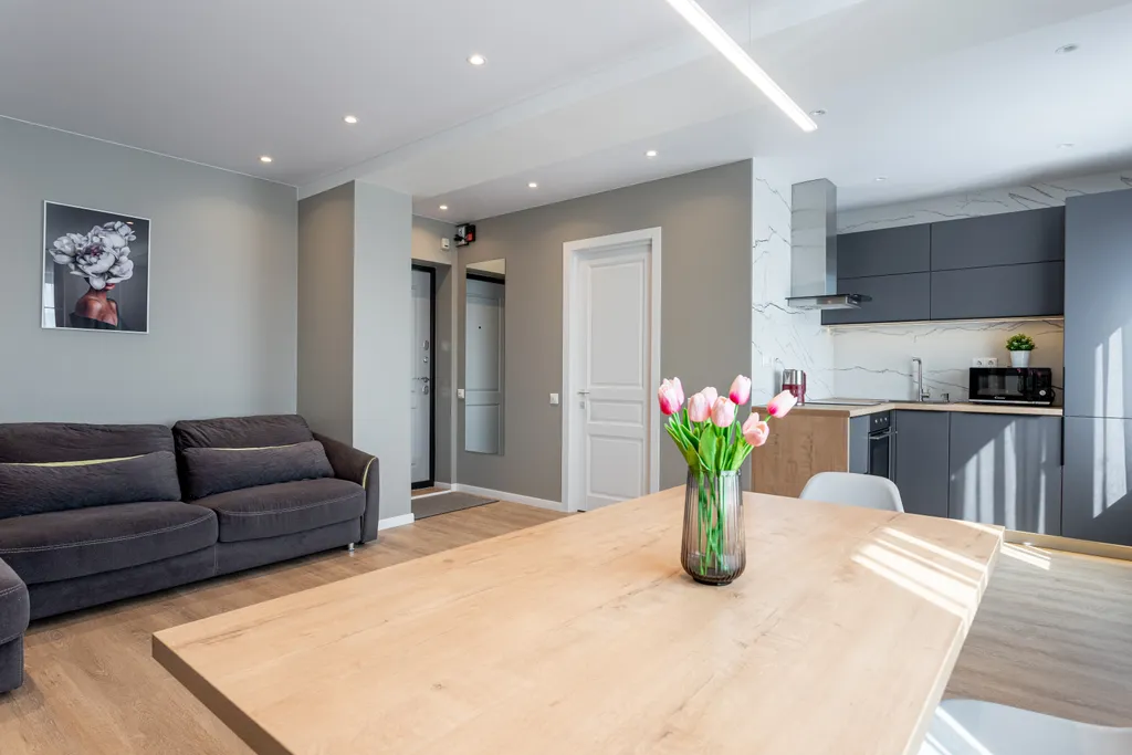 Квартира в центре с видом на Енисей