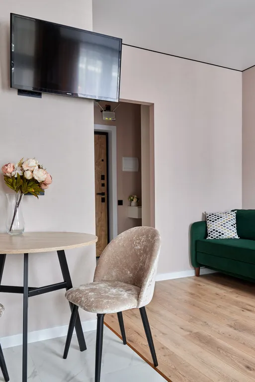 Современная квартира-студия в жк спорт лайф