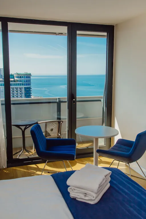 Апартаменты с видом на море на первой линии