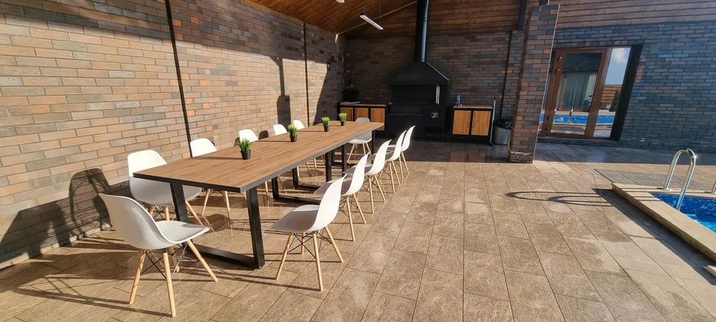 Уютный дом с термальным бассейном и баней