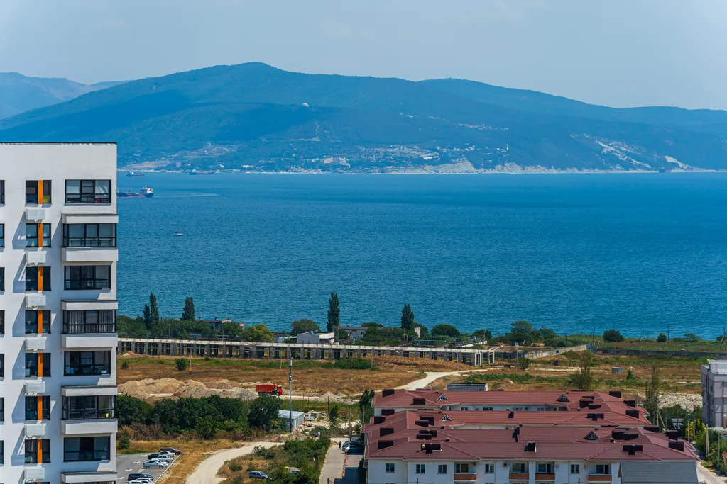 Квартира Уютная и просторная квартира с видом на море от LetoApart — Новороссийск