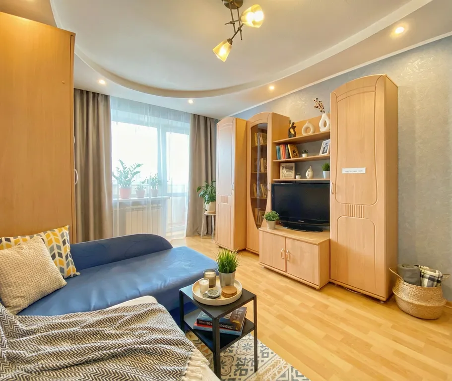 Квартира Уютная 1-к квартира Апарт-Комфорт в центре города с лоджией — Ярославль