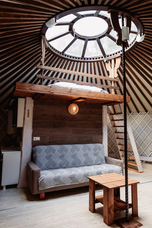 Современная круглогодичная Юрта со всеми удобствами рядом с Коломной