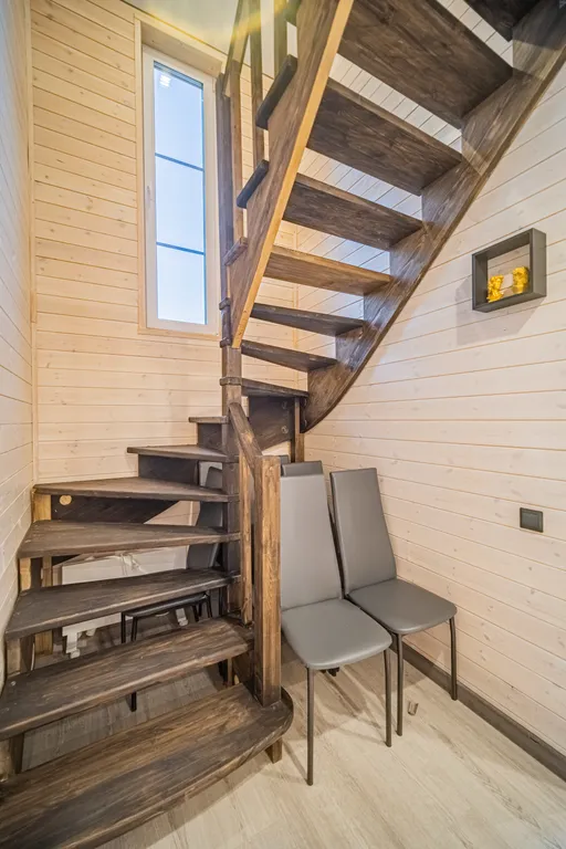 Уютный барн хаус с большими панорамными окнами Барн 4