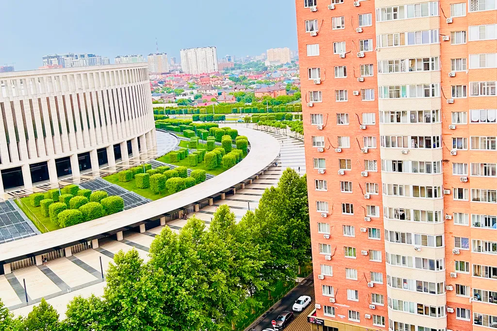 2-комнатные апартаменты с видом на стадион и парк Краснодар