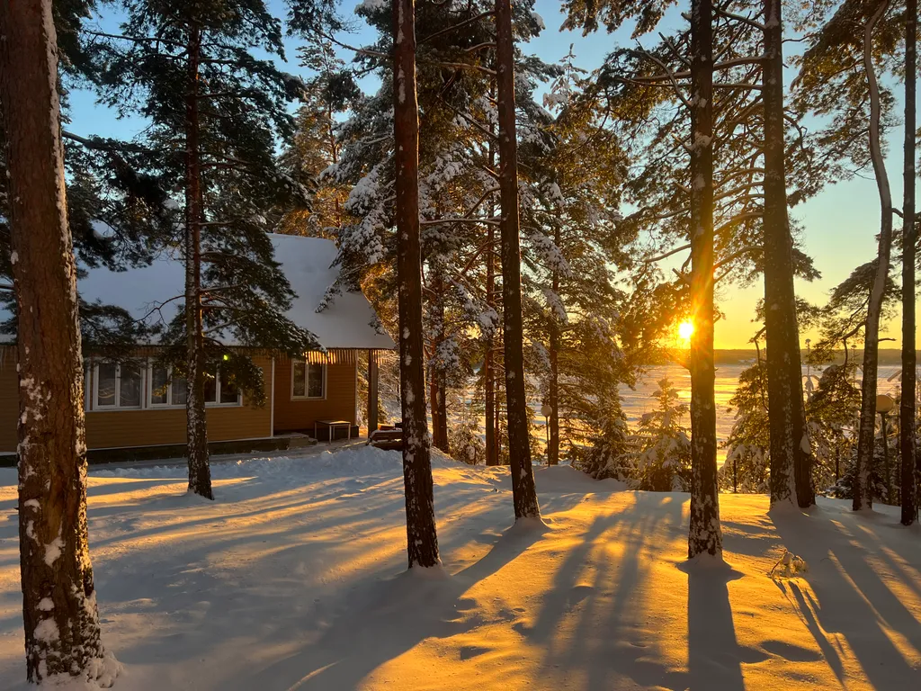 Коттедж Большой коттедж на берегу залива — Приморск