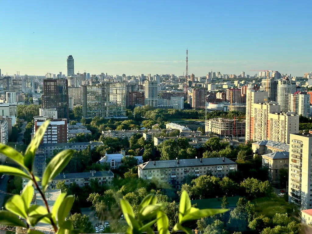 Квартира Квартира с панорамным видом на центр города — Екатеринбург