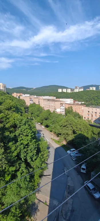 Студия на Русской с балконом