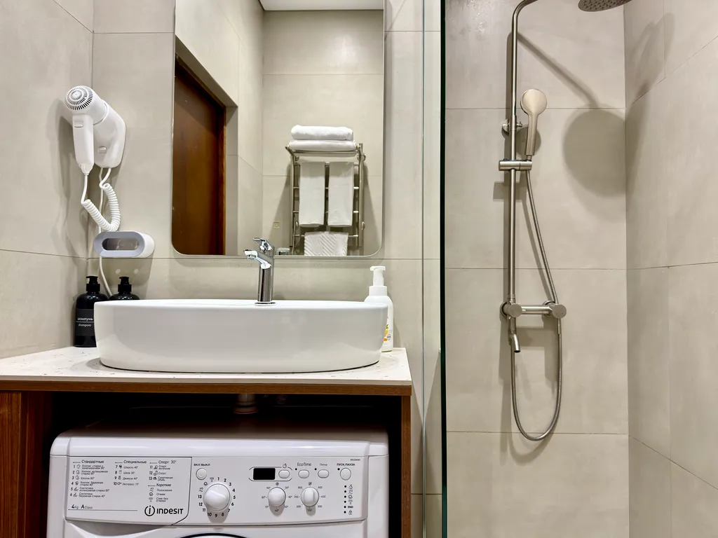 Комфорт с видом на горы и балконом