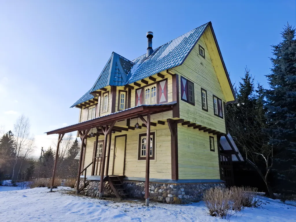 Коттедж с русской баней