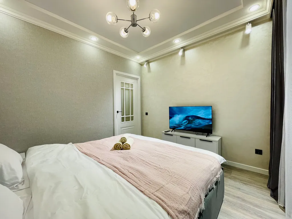 Уютная квартира возле озеро Сайран