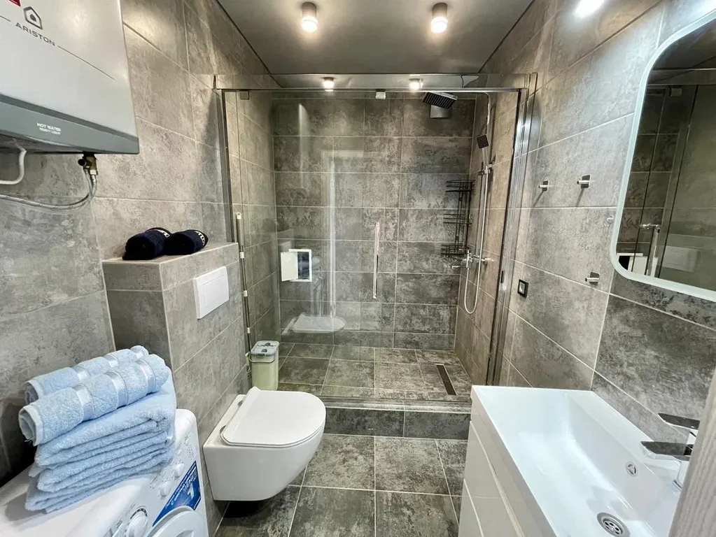 Апартамент с видом на море и парк развлечений