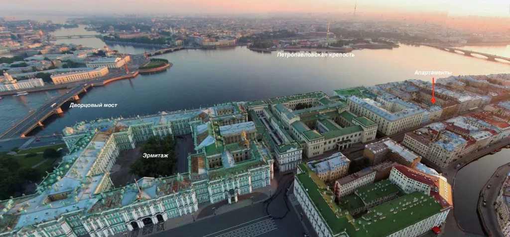 Квартира Апартаменты в особняке у Дворцовой в центре Петербурга — Санкт-Петербург