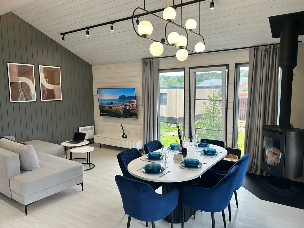 Уютный дом с сауной и чаном